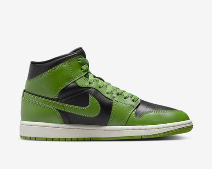 Men's Air Jordan 1 Mid 'Green' Shoes