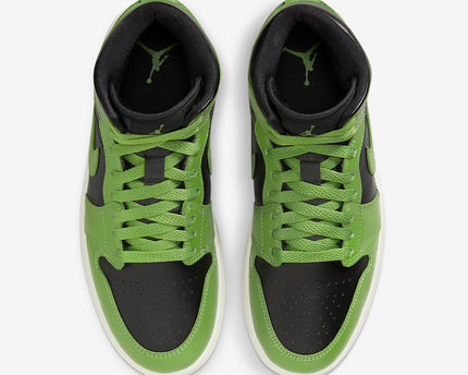 Men's Air Jordan 1 Mid 'Green' Shoes