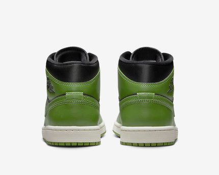 Men's Air Jordan 1 Mid 'Green' Shoes