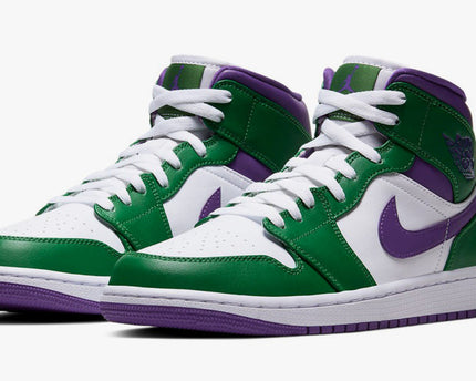 Men's Air Jordan 1 Mid 'Incredible Hulk' Shoes