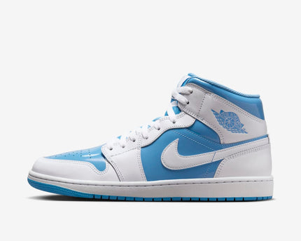 Men's Air Jordan 1 Mid 'Legend Blue' Shoes