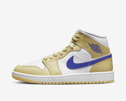 Men's Air Jordan 1 Mid 'Lemon Wash' Shoes