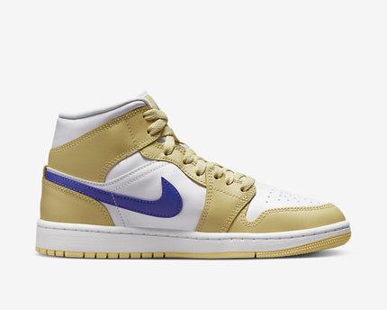 Men's Air Jordan 1 Mid 'Lemon Wash' Shoes