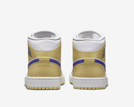 Men's Air Jordan 1 Mid 'Lemon Wash' Shoes