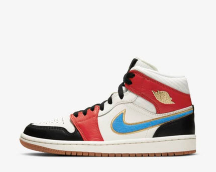 Men's Air Jordan 1 Mid 'Let(Her)Man' Shoes