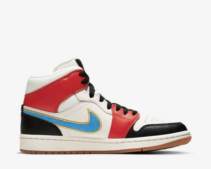 Men's Air Jordan 1 Mid 'Let(Her)Man' Shoes