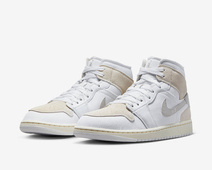 Men's Air Jordan 1 Mid 'Light Orewood Brown' Shoes