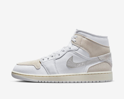 Men's Air Jordan 1 Mid 'Light Orewood Brown' Shoes
