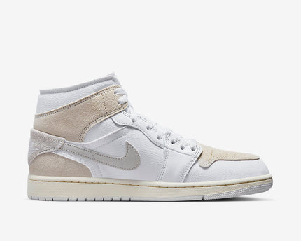Men's Air Jordan 1 Mid 'Light Orewood Brown' Shoes