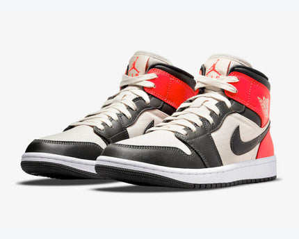 Men's Air Jordan 1 Mid 'Light Orewood Brown' Shoes
