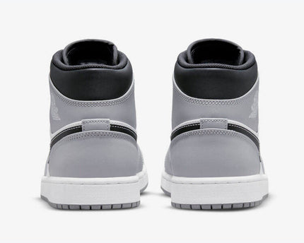 Men's Air Jordan 1 Mid 'Light Smoke Grey' Shoes