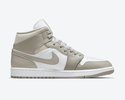 Men's Air Jordan 1 Mid 'Linen' Shoes