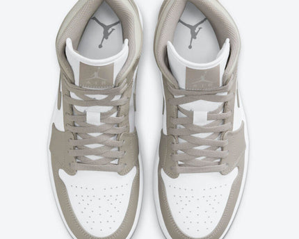 Men's Air Jordan 1 Mid 'Linen' Shoes