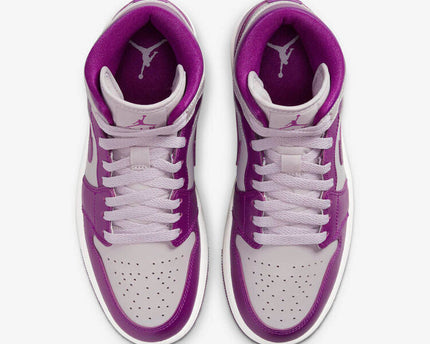 Men's Air Jordan 1 Mid 'Magenta' Shoes