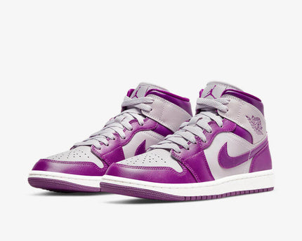 Men's Air Jordan 1 Mid 'Magenta' Shoes