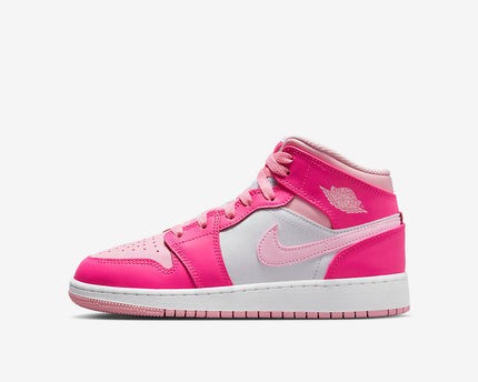 Men's Air Jordan 1 Mid 'Medium Soft Pink' Shoes