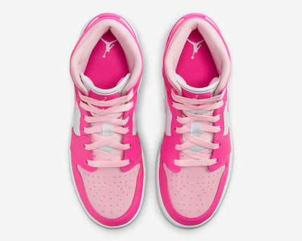 Men's Air Jordan 1 Mid 'Medium Soft Pink' Shoes