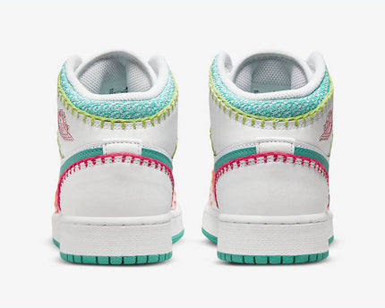 Men's Air Jordan 1 Mid 'Multi Knit' Shoes
