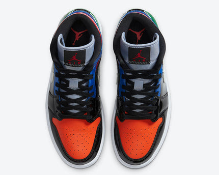 Men's Air Jordan 1 Mid 'Multi Patent' Shoes