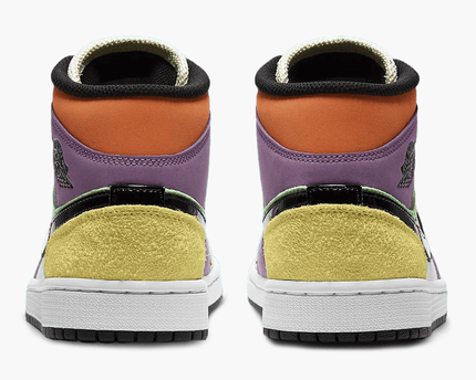 Men's Air Jordan 1 Mid 'Multi-Color' Shoes