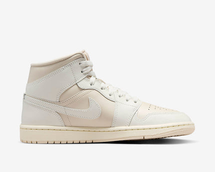 Men's Air Jordan 1 Mid 'Muslin Sail' Shoes