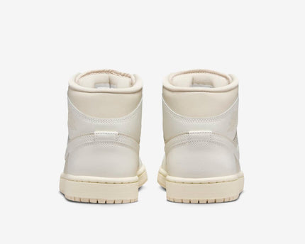 Men's Air Jordan 1 Mid 'Muslin Sail' Shoes