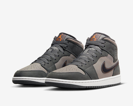 Men's Air Jordan 1 Mid 'Night Stadium' Shoes