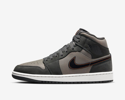 Men's Air Jordan 1 Mid 'Night Stadium' Shoes