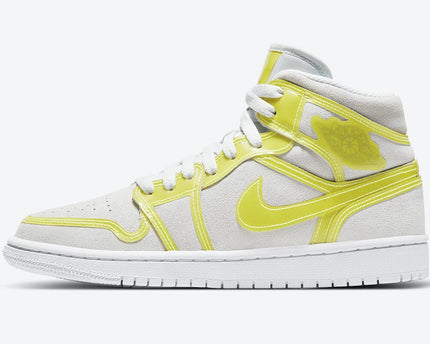 Men's Air Jordan 1 Mid 'Opti Yellow' Shoes