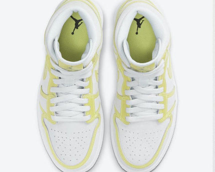 Men's Air Jordan 1 Mid 'Opti Yellow' Shoes