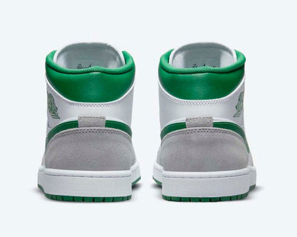 Men's Air Jordan 1 Mid 'Pine Green' Shoes