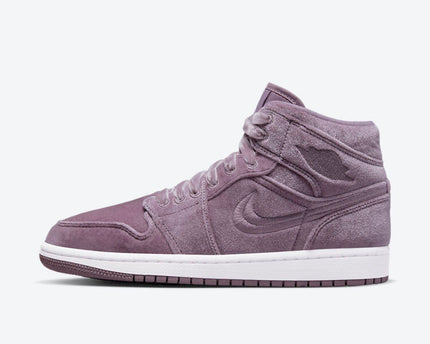 Copy of Men's Air Jordan 1 Mid 'Purple Smoke' Shoes