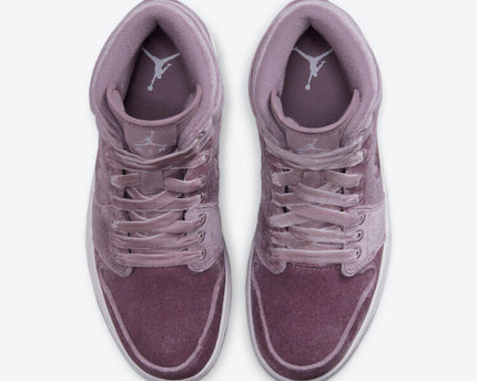 Copy of Men's Air Jordan 1 Mid 'Purple Smoke' Shoes