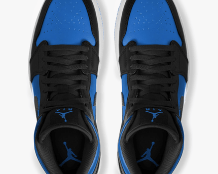 Men's Air Jordan 1 Mid 'Royal' Shoes