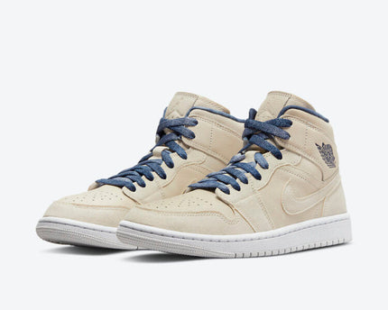 Men's Air Jordan 1 Mid 'Sanddrift' Shoes