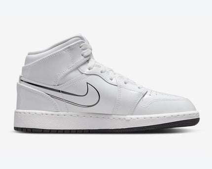 Men's Air Jordan 1 Mid 'Schematic' Shoes