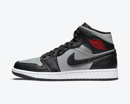 Men's Air Jordan 1 Mid 'Shadow Red' Shoes
