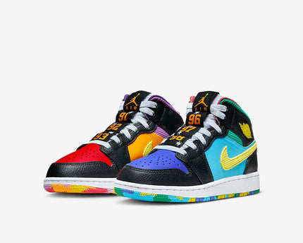 Men's Air Jordan 1 Mid 'Six Championships' Shoes