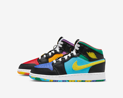 Men's Air Jordan 1 Mid 'Six Championships' Shoes