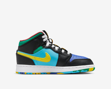 Men's Air Jordan 1 Mid 'Six Championships' Shoes