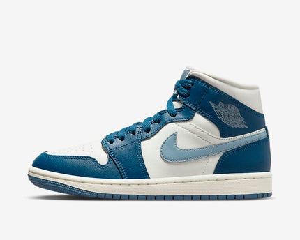 Men's Air Jordan 1 Mid 'Sky J French Blue' Shoes