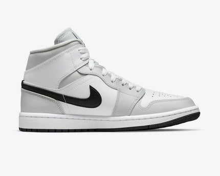 Men's Air Jordan 1 Mid 'Smoke Grey' Shoes