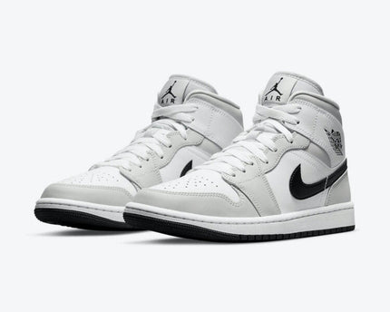 Men's Air Jordan 1 Mid 'Smoke Grey' Shoes