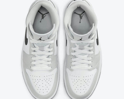 Men's Air Jordan 1 Mid 'Smoke Grey' Shoes