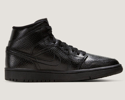 Men's Air Jordan 1 Mid 'Snakeskin' Shoes
