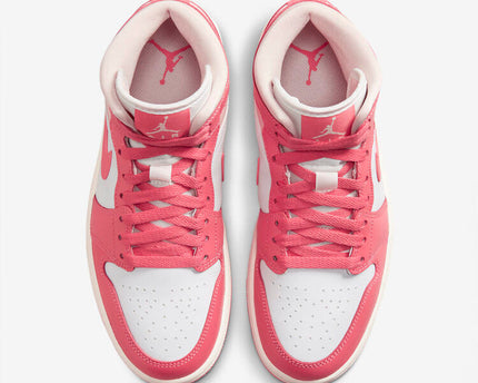 Men's Air Jordan 1 Mid 'Strawberries and Cream' Shoes