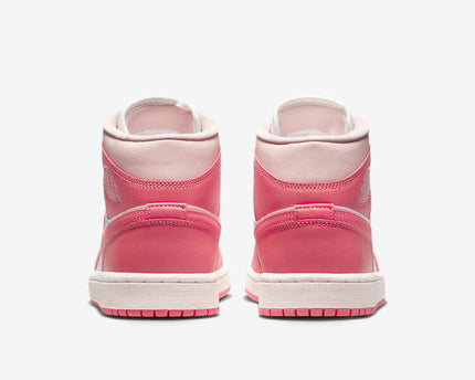 Men's Air Jordan 1 Mid 'Strawberries and Cream' Shoes