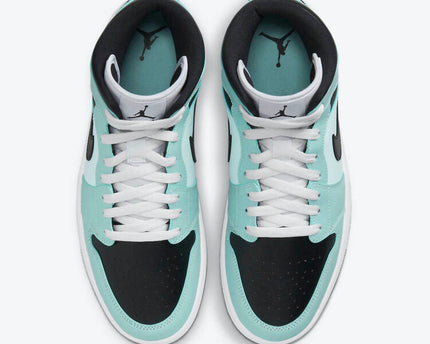 Men's Air Jordan 1 Mid 'Teal Tint' Shoes