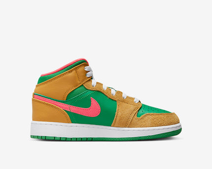 Men's Air Jordan 1 Mid 'Teddy Bears' Shoes