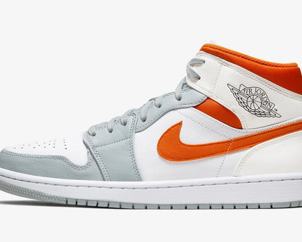 Men's Air Jordan 1 Mid 'Texas Longhorns' Shoes